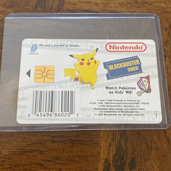 1999 Blockbuster Video Pokemon Snap Smart Card Charmander - Picture 2 of 2